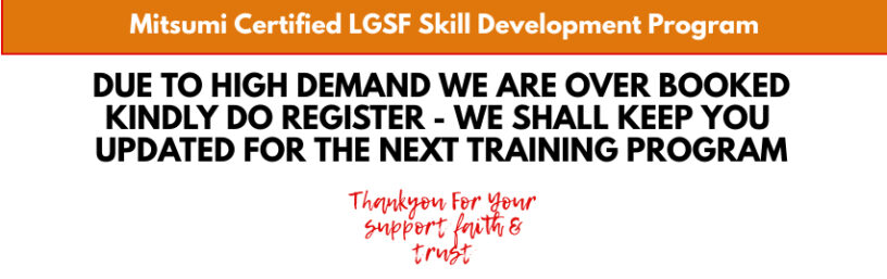 Mitsumi Certified LGSF Skill Development Program : (Live Demonstration)