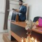 Guest lecture by Mr. Shahid at NIT Uttarakhand on LGSF Technology.